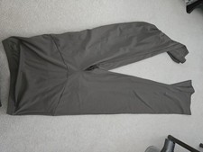 OYSHO Maternity Trousers Leggings Over Bump Dark Khaki Green Size XS VGC
