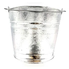 Magnolia 10-BUCKET 10-Qt Hot-Dipped Superior Quality Galvanized Liquid Bucket