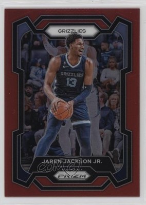 2023-24 Panini Prizm Red Prizm 268/299 Jaren Jackson Jr #61 09vk