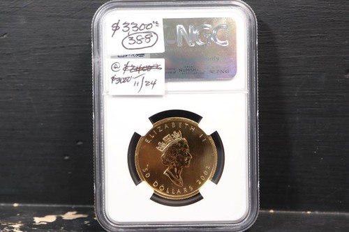 NobleSpirit GOLD 2002 Canada 50 $ Maple Leaf NGC Ms67 - Bild 3 von 3