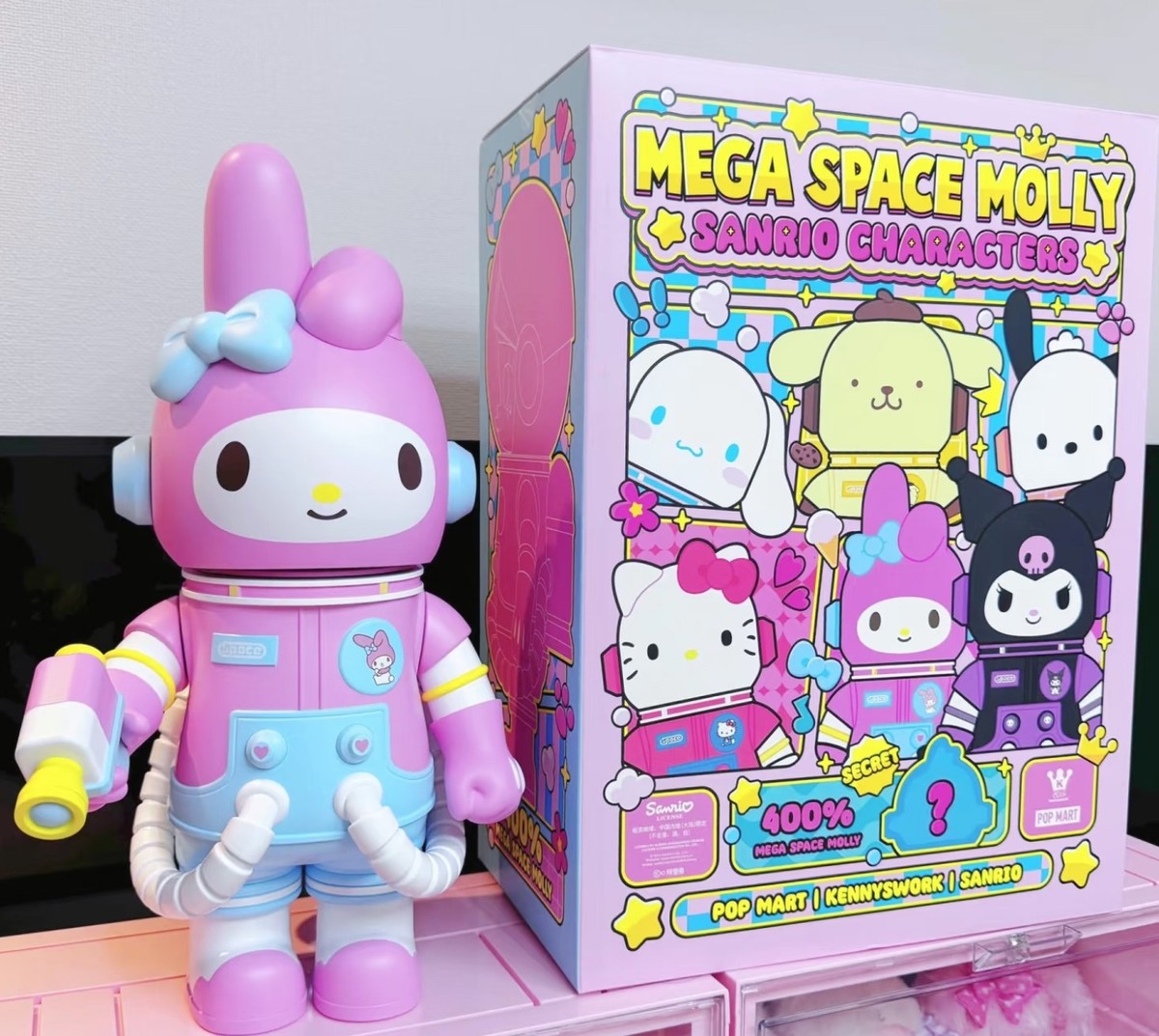MEGA SPACE MOLLY 400% SANRIO FAMILY SERIES -MY MELODY | eBay