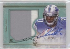 2015 Topps Definitive Collection Green 14/25 Ameer Abdullah #DC-14 Auto 0af