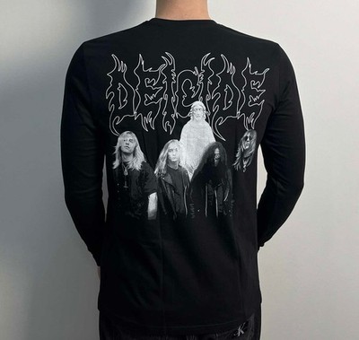 Deicide - 1990 Deicide (B&C) Long Sleeve Black T-Shirt death Deicide - 1990 Deicide (B&C) Long Sleeve Black T-Shirt death