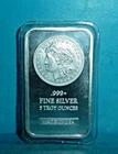 Morgan Dollar 5oz Troy .999+ Fine Silver Bar Sealed