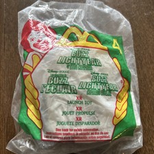 McDonalds Happy Meal Toy Vintage Sealed 2001 Buzz Lightyear XR Launch Story 4