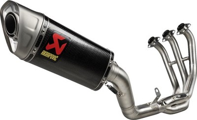 ヤマハ　MT09 アクラポビッチマフラー（S-Y9R18-APC） AKRAPOVIC S-Y9R18-APC Racing Line Exhaust System - 2020-2025