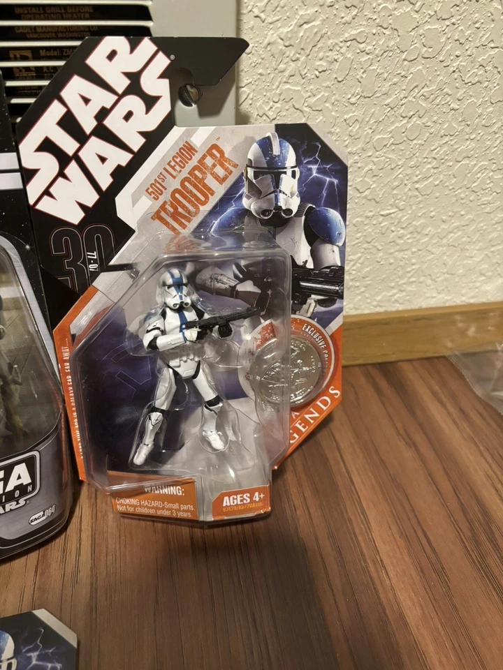 Star Wars Clone Trooper 501st Lote de 4 Commander Appo Foto 3 de 4