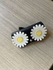 Cute PU Leather Glasses Case Portable Sunglasses Pouch Protective Cover Daisy