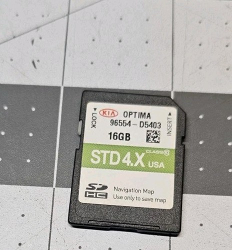 2017 KIA GPS Navi SD CARD US Canada Map OEM 96554-D5403 - Picture 3 of 3