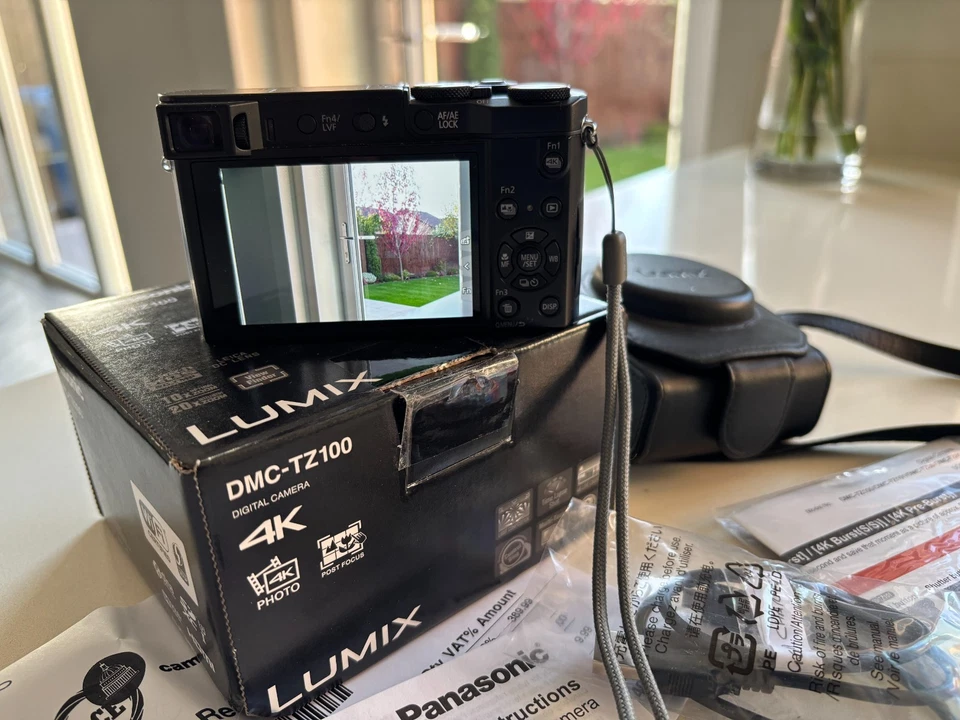 Panasonic LUMIX TZ100 Compact Camera - Black, photo 2 of 5