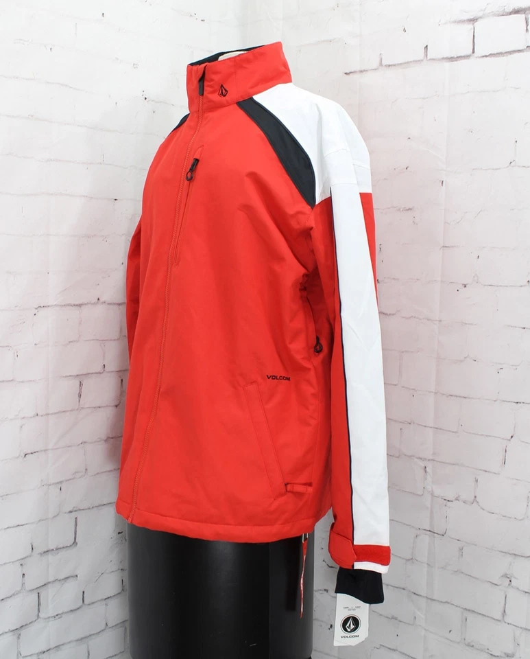 Volcom Sethro Snowboard Jacket, Men's Large Red New - Image 3 of 4
