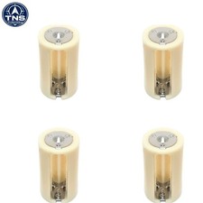 Compact 3AALR6 to D Size Battery Converter - Perfect for Emergencies 4 Pack