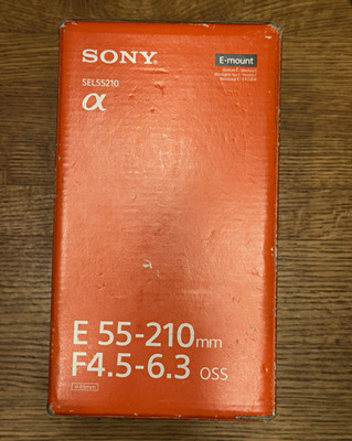 Sony E-mount 55-210mm f/4.5-6.3 OSS Zoom Lens SEL55210 SEL55210/B