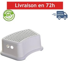 Dreambaby Marche-pieds Antidérapant pour Enfants - Blanc et Gris