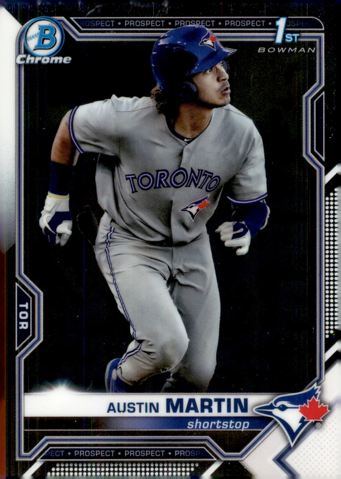 2021 Bowman #BCP-87 Austin Martin Chrome Prospects