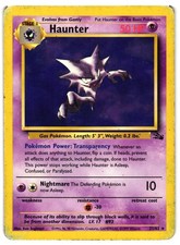 Pokemon TCG Haunter 21/62 Fossil Unlimited DMG on eBay