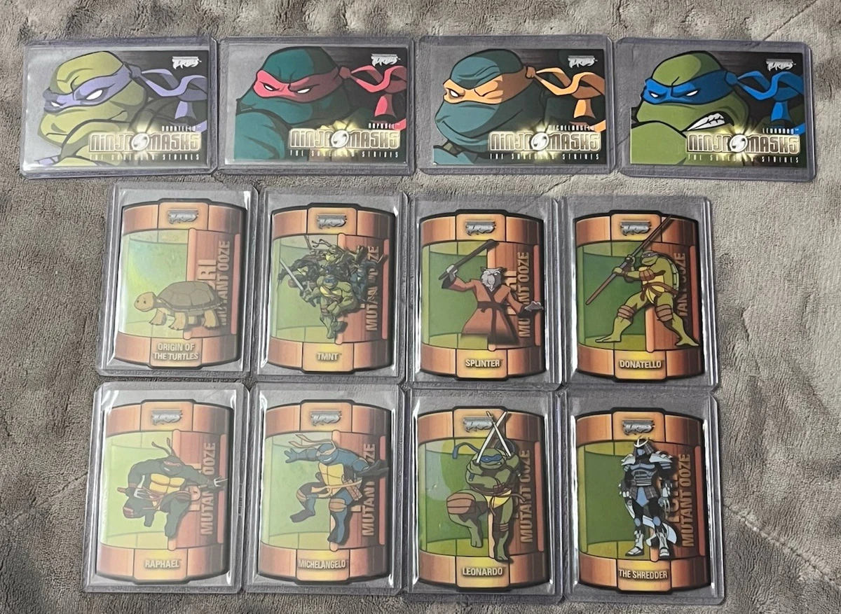 Teenage Mutant Ninja Turtles Fleer Collectable Trading Cards for