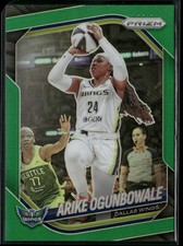 2025 Panini Prizm WNBA #73 Arike Ogunbowale Green Prizms