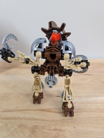 LEGO BIONICLE Pohatu Nuva #8568 Complete Set w/ Canister & Instruction Manual