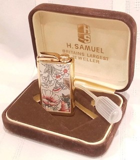 Nacon Vintage Enameled Perfume Atomiser In Original Box H Samuel