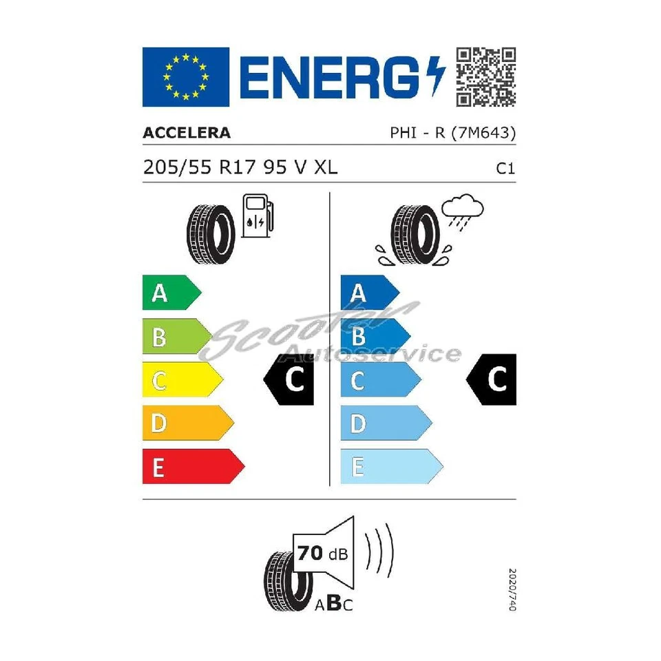 EP-Tyres Sommerreifen 205/55 R 17 95V Accelera PHI-R | 30411 - Bild 2 von 4