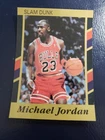 Michael Jordan Chicago Bulls Slam Dunk Cards #11 THINKING RARE .