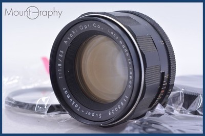 【EXC】 PENTAX Super-TAKUMAR 55mm F1.8 Early Production w/cap&Filter #yk6902