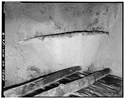 Hooded Fireplace Pueblito,Dulce,Rio Arriba County,New Mexico,NM,HABS,Survey,6