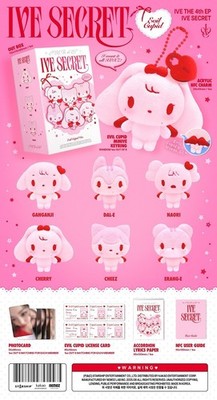 IVE 4th EP Album IVE SECRET EVIL CUPID Ver PLATFORM MINIVE KEYRING