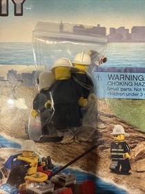 LEGO CITY: Off-Road Fire Truck & Fireboat (7213) w/ manuals and figures