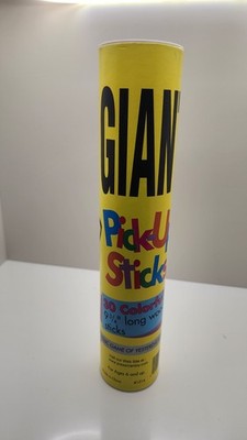 Pressman Giant Pick Up Sticks Classic Game from Yesterday That's Fun Today NEW