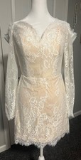 CLOSE OUT SALE. Bridal wedding reception dress size 2