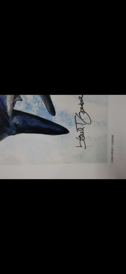 Impresión "Bad Intentions" de Steve T. Goione, 10/300 lápiz firmado Dimensiones:... Foto 3 de 4