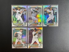 2025 Bowman Draft 1st Prospect Refractor Athletics Lot5 BJJH