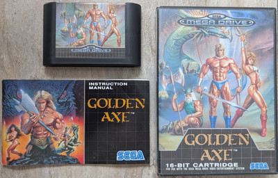 SEGA Mega Drive Spiel - CIB - Golden Axe