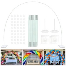 21ft Balloon Arch Stand Kit, Free Combination in Width and Height e.g. 10ft ...