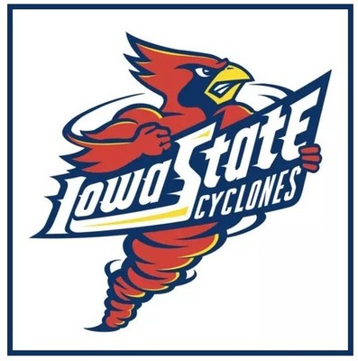 C29 Iowa State Cyclones College Team Logo Refrigerator Magnet