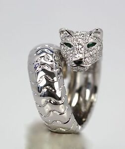 cartier panthere de cartier diamond ring