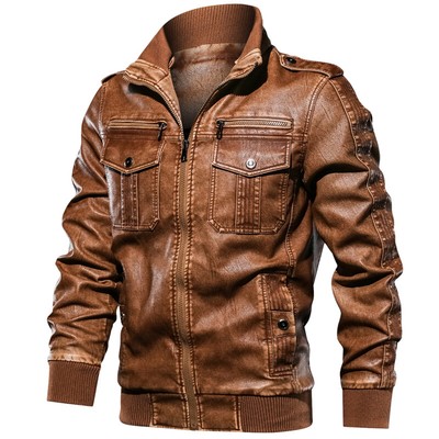 dixon leather chopper jacket