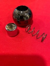 65 - 82 Corvette Shift Knob Black Chrome Automatic Transmission Complete Kit