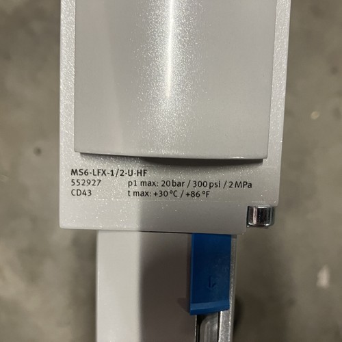 Festo MS6-LFX-1/2-U-HF 552927 Active Carbon Filter New NFP - Picture 5 of 5
