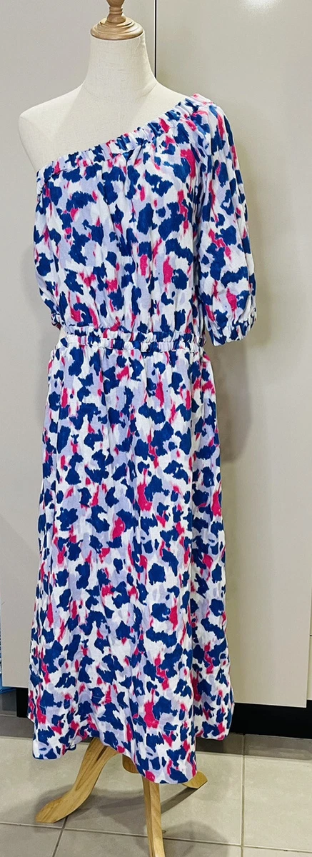 Witchery linen top spot dress