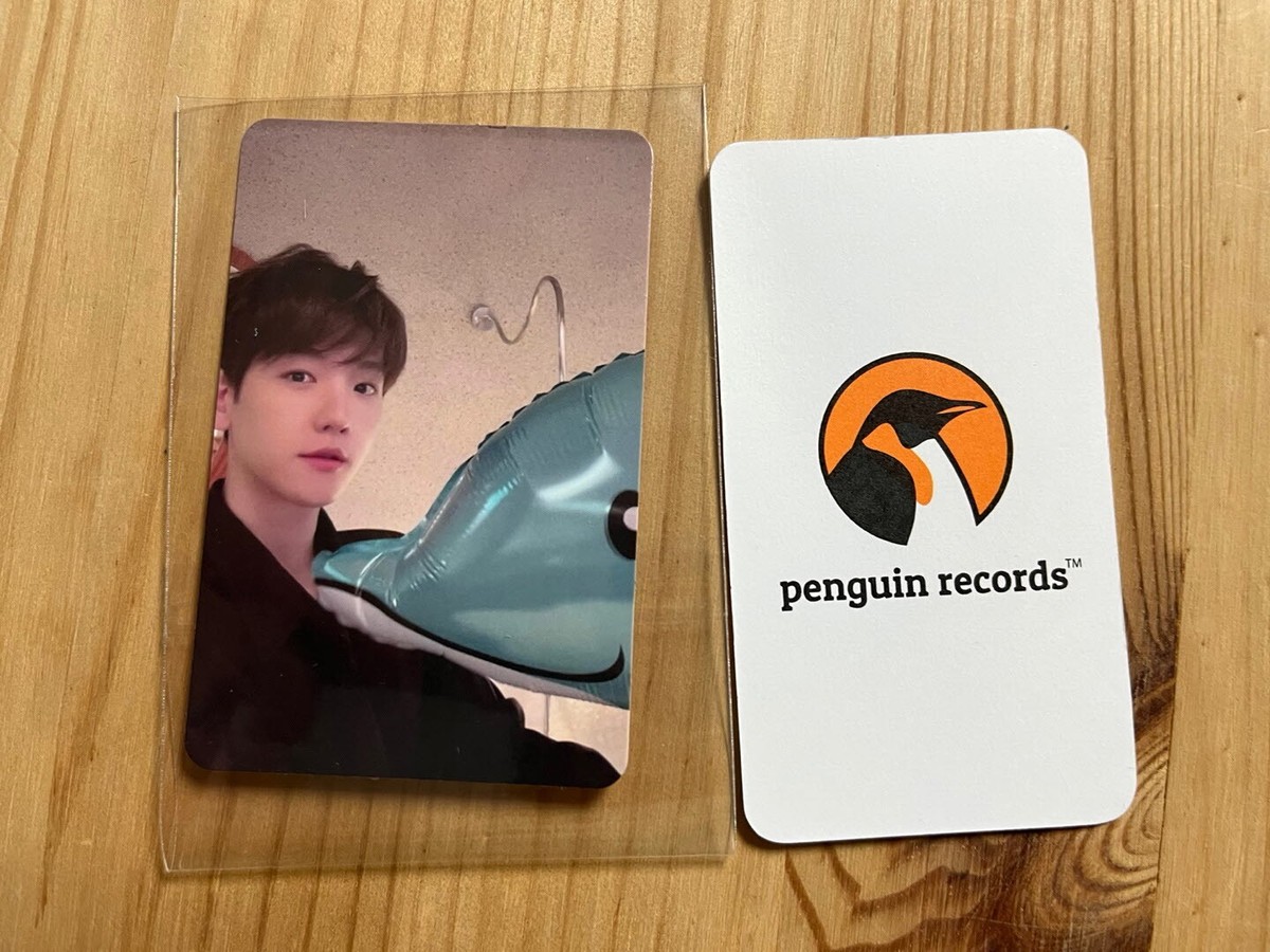 BAEKHYUN EXO - 3RD MINI ALBUM BAMBI JEWEL CASE VER AR CLIP CARD AR