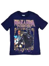 Marvel Boys Black Panther Avenger L- 10/12 Short Sleeve T-Shirt Tee Shirt