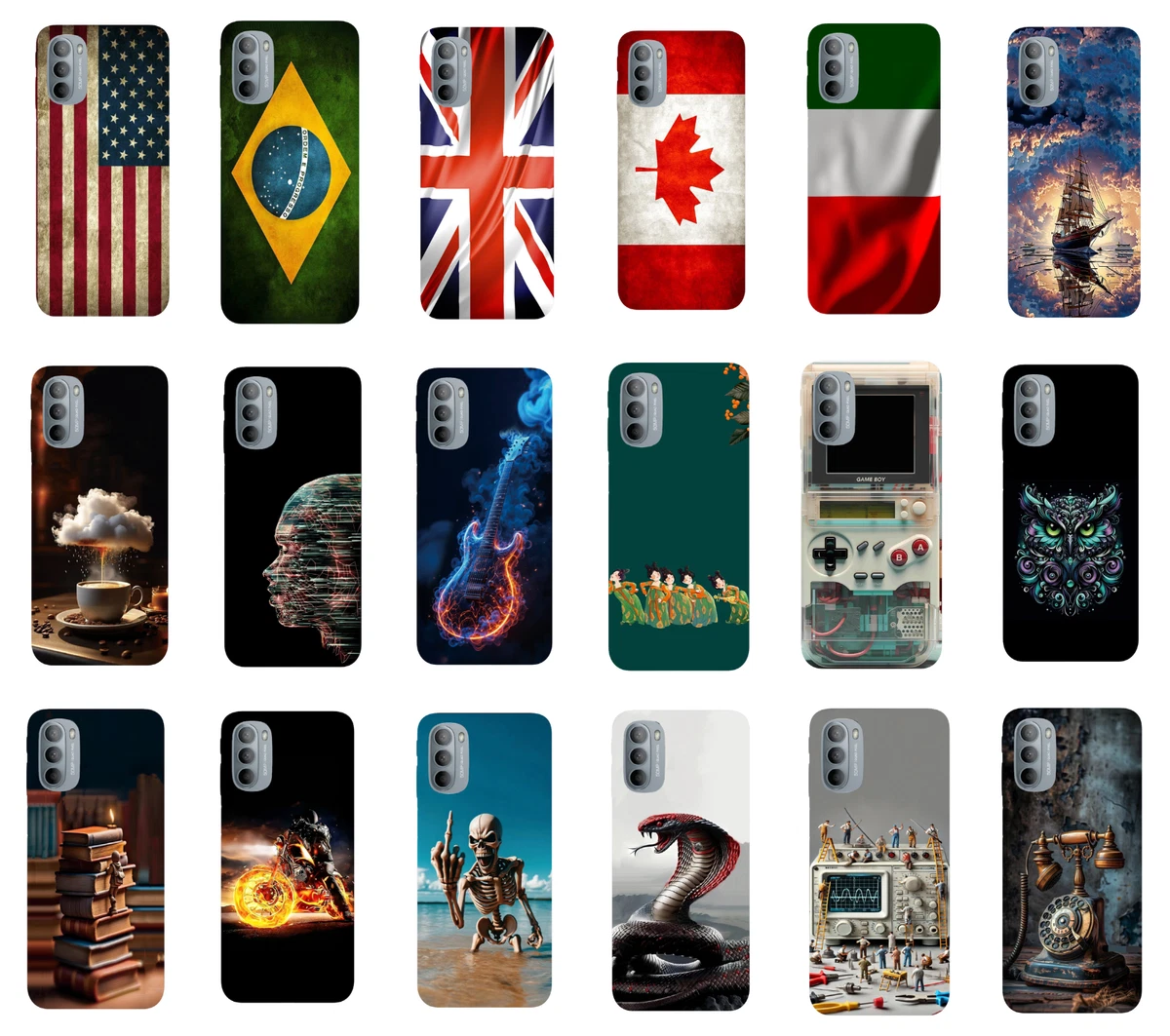 Cover Portafoglio Per Motorola Moto G 5G Plus – Pelle Sintetica Rossa Con Supporto E Slot Carte RFID - 3