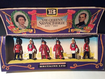 Britains Deetail - ''THE QUEENS SILVER JUBILEE'' 1952-1977 No.7225