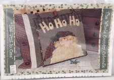 The Whole Country Caboodle #266 “Just In Case” Pillow Case & Button-On Pattern