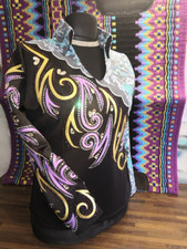 SUPER REINING WESTERN SHOW SHIRT | EU 42🐎 DESIGN BY SONJA HAIDEN 🐎UNIKAT NEU