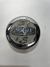 Vintage Ss Crager Wheel Center Cap 1960s 1970s Original Chrome