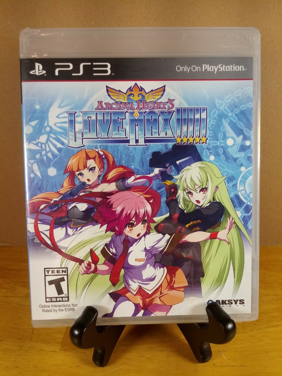 Arcana Heart 3: Love Max - Jeu PS3 Complet Avec 23 Personnages Anime Et Modes Intenses
